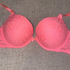 Pink Victoria Secret Push Up Bra